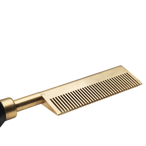 Hot & Hotter Electric Straightening Comb Medium Straight Teeth