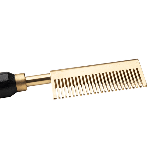 Hot & Hotter Electric Straightening Hot Comb Medium Wide Teeth
