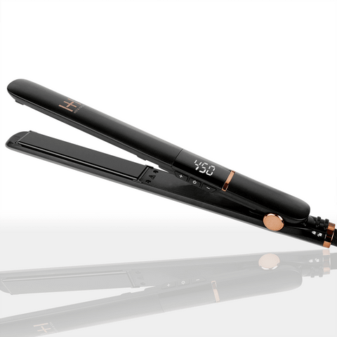 Hot & Hotter Extra Long Ceramic Digital Flat Iron 1"