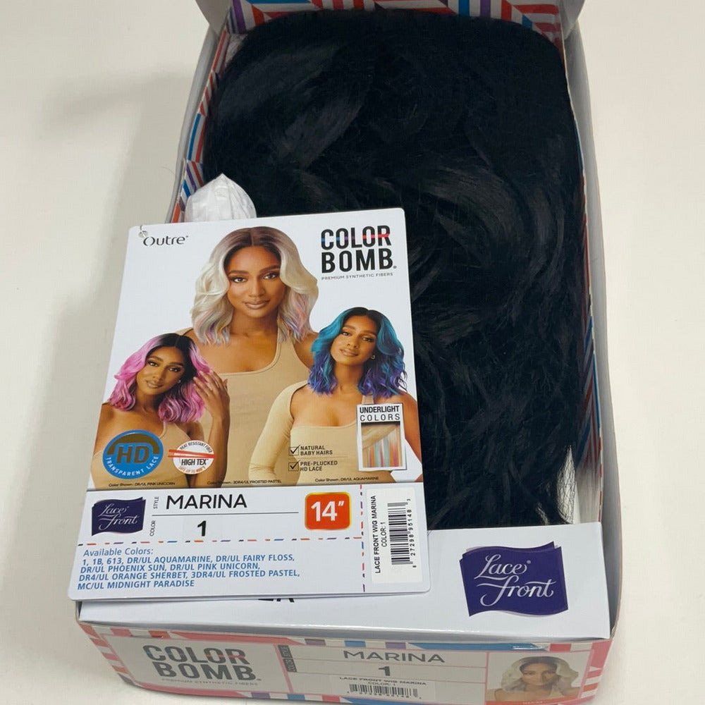 Outre Color Bomb Synthetic HD Lace Front Wig - Marina