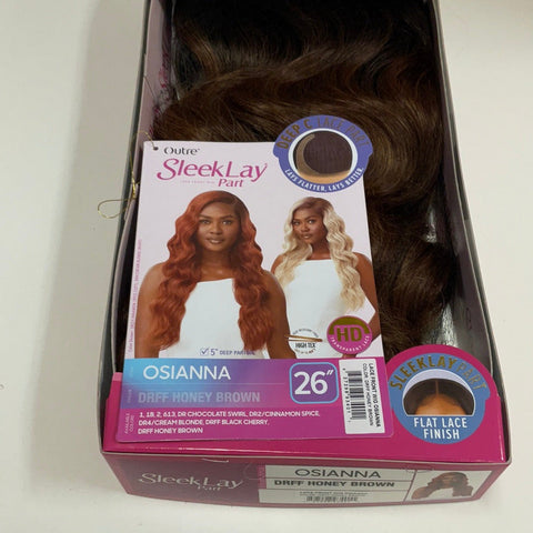 Outre Sleeklay Part Deep-C Synthetic Lacefront Wig - Osiana