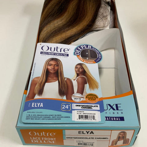 Outre Lace Front Deluxe HD Synthetic Lace Front Wig - Elya