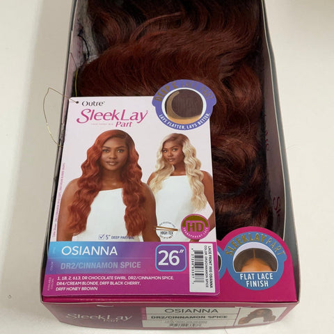 Outre Sleeklay Part Deep-C Synthetic Lacefront Wig - Osiana