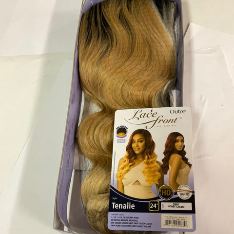 Outre Lace Front Synthetic HD Transparent Lace Front Wig - Tenalie