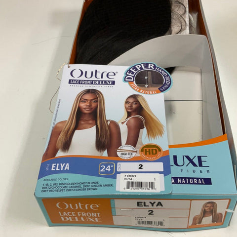 Outre Lace Front Deluxe HD Synthetic Lace Front Wig - Elya