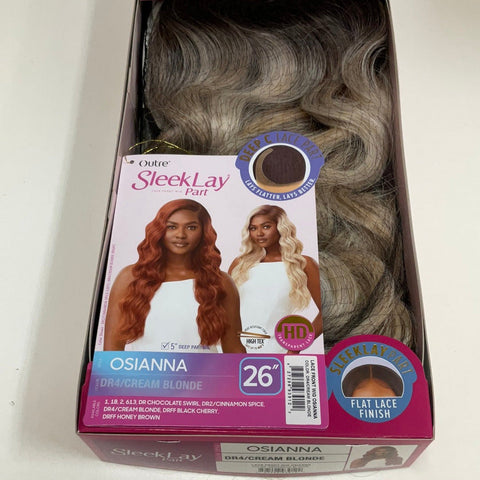 Outre Sleeklay Part Deep-C Synthetic Lacefront Wig - Osiana