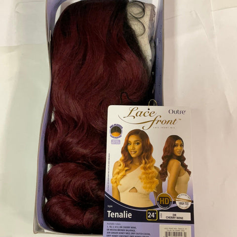 Outre Lace Front Synthetic HD Transparent Lace Front Wig - Tenalie