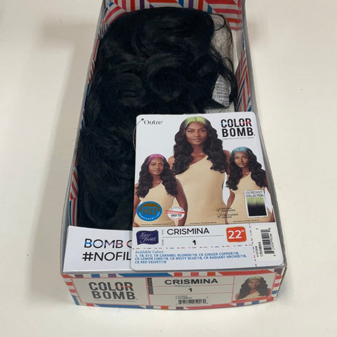 Outre Colorbob Synthetic HD Lace Front Wig - Crismina