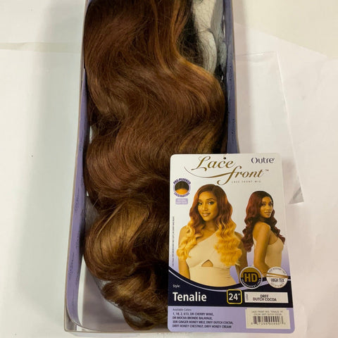 Outre Lace Front Synthetic HD Transparent Lace Front Wig - Tenalie
