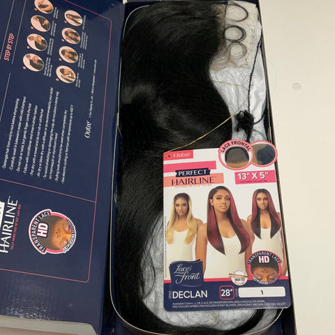 Outre Perfect Hairline 13x4 Synthetic Lace Front Wig - Declan