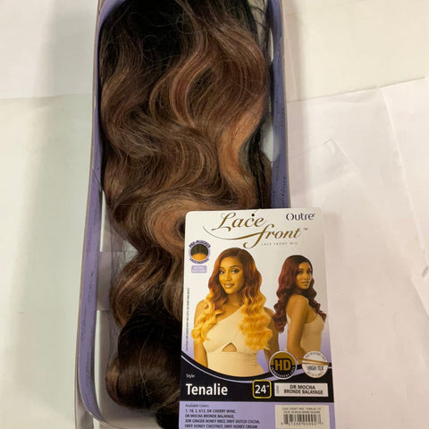 Outre Lace Front Synthetic HD Transparent Lace Front Wig - Tenalie
