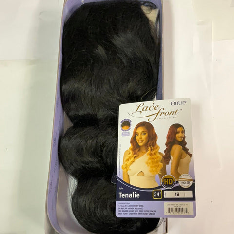 Outre Lace Front Synthetic HD Transparent Lace Front Wig - Tenalie