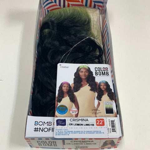 Outre Colorbob Synthetic HD Lace Front Wig - Crismina