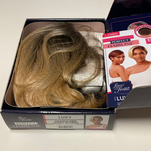 Outre Perfect Hairline HD 13x4 Transparent Synthetic Lacefront Wig - Luxy