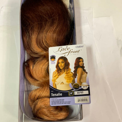Outre Lace Front Synthetic HD Transparent Lace Front Wig - Tenalie