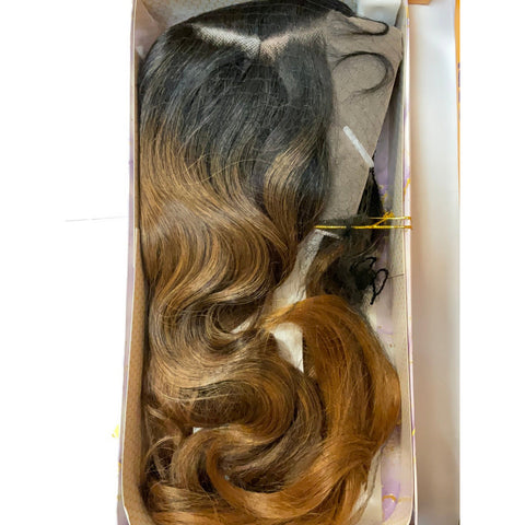 Sensationnel Butta Lace Human Hair Blend HD Lace Wig - Glam Wave 24"