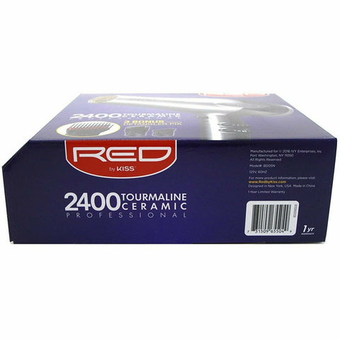 RED by Kiss: 2400 Tourmaline Ceramic Professional Hair Dryer