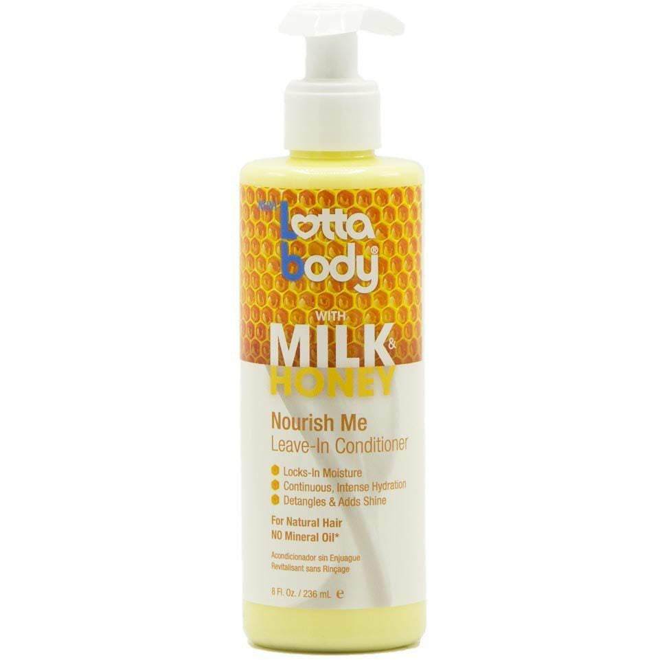 LottaBody: Milk & Honey Nourish Me Leave-In Conditioner 8 oz