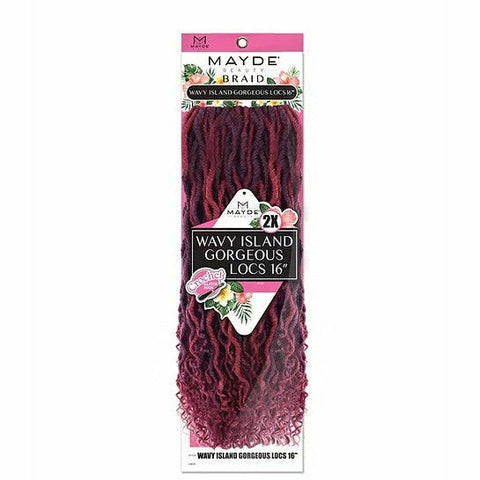 MAYDE BEAUTY 2X WAVY ISLAND GORGEOUS LOCS 16" - FINAL SALE