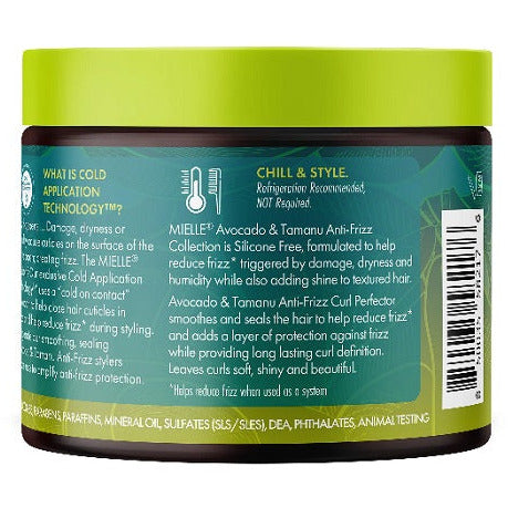 Mielle Organics: Avocado & Tamanu Anti-Frizz Curl Perfector 12oz