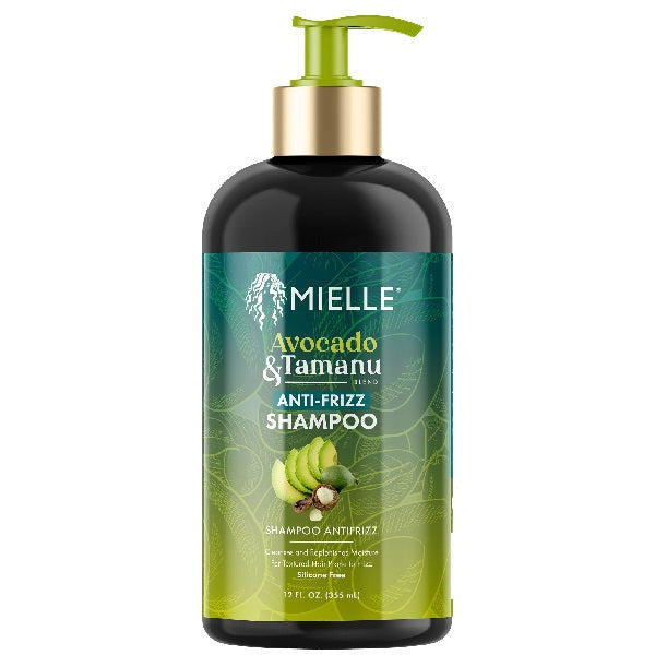Mielle Organics: Avocado & Tamanu Anti-Frizz Shampoo 12oz