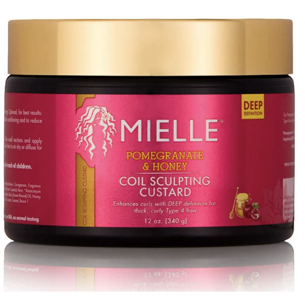Mielle Organics: Pomegranate & Honey Coil Sculpting Custard 12oz