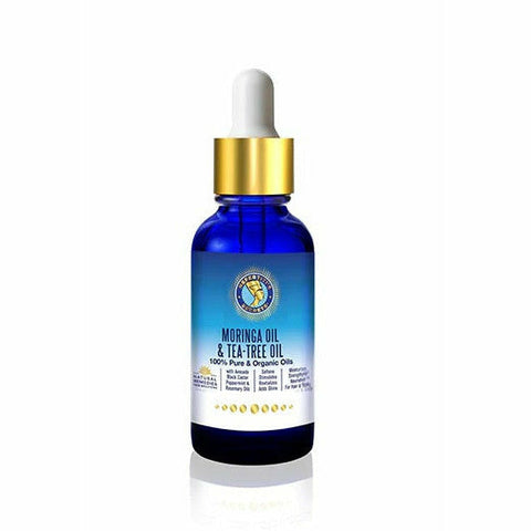 Nefertiti’s Secrets: Natural Moringa & Tea Tree Oil 2oz