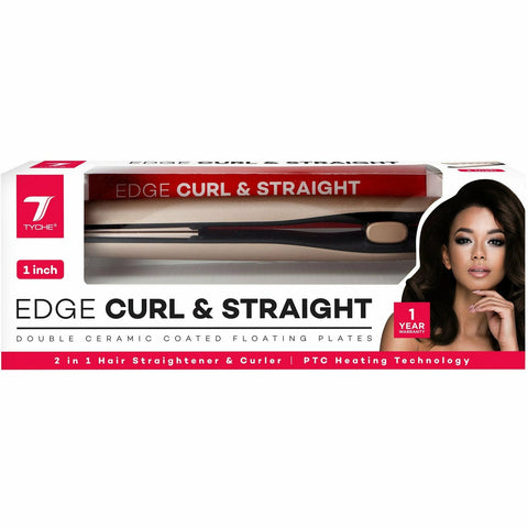 Tyche: Edge Curl & Straight Flat Iron