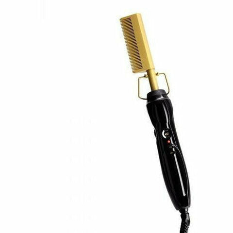 Tyche: Gold Ceramic Pressing Comb