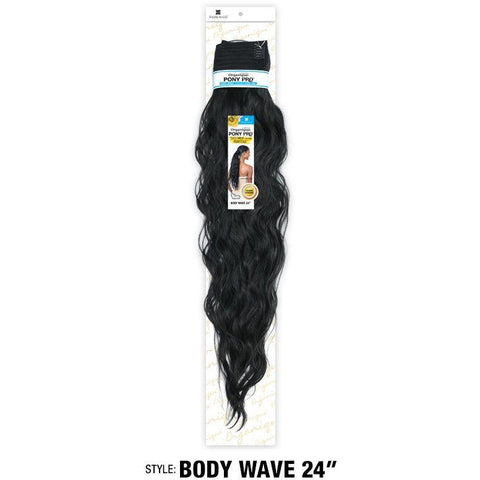 Shake-N-Go Organique MasterMix Pony Pro Wrap-Around Synthetic Ponytail - Body Wave 24"