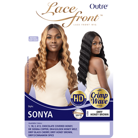 Outre Lace Front Synthetic Pre-Plucked Swiss HD Lace Front Wig - Sonya