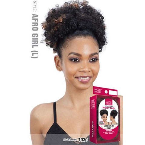 Model Model Drawstring Ponytail - Afro Girl (L)