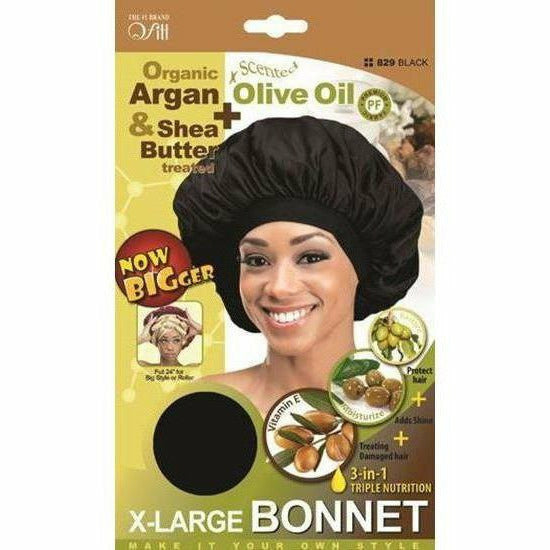 QFITT: Organic 3-in-1 Triple Nutrition X-Large Bonnet