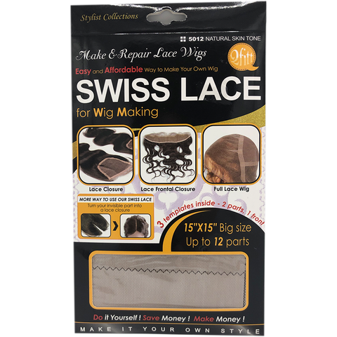 Qfitt: #5012 Swiss Lace for Wig Making