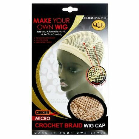 Qfitt: Micro Crochet Braid Wig Cap