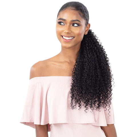 Shake-N-Go Organique MasterMix Pony Pro Wrap-Around Synthetic Ponytail - Bohemian Curl 32"