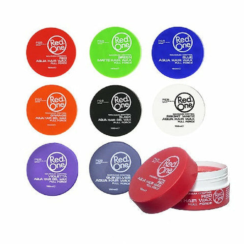 Red One: Red Aqua Hair Wax 5oz