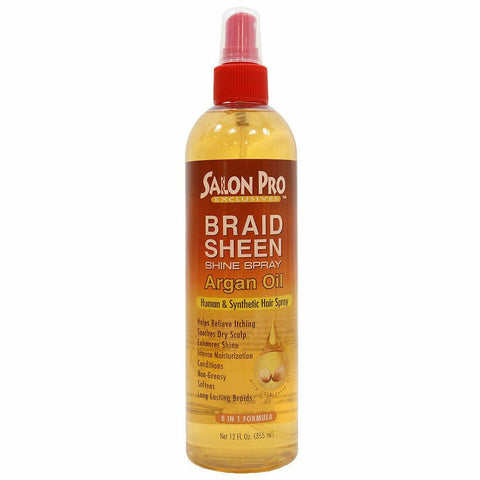 Salon Pro: Argan Oil Braid Sheen Spray