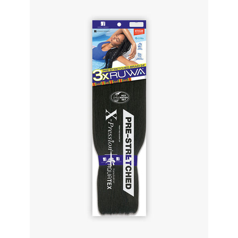 Sensationnel: Ruwa 3X Pre-Stretched Braid 24"