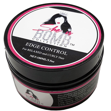 She Is Bomb Collection: Fast Drying Edge Control 3.5oz