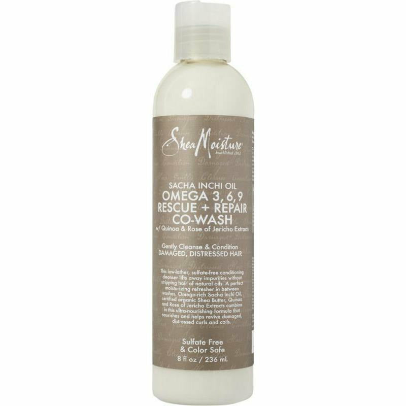 Shea Moisture: Sacha Inchi Rescue + Repair Co-Wash 8oz