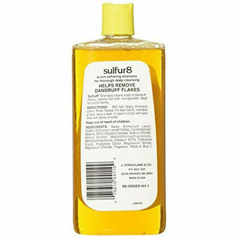 Sulfur8:  Medicated Shampoo 11.5 oz