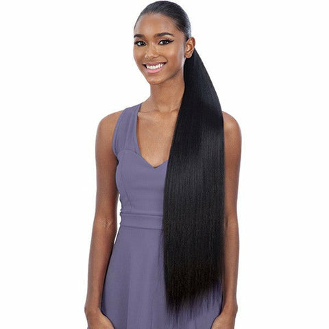 Shake-N-Go Organique MasterMix Pony Pro Wrap-Around Synthetic Ponytail – Yaky Straight 32"