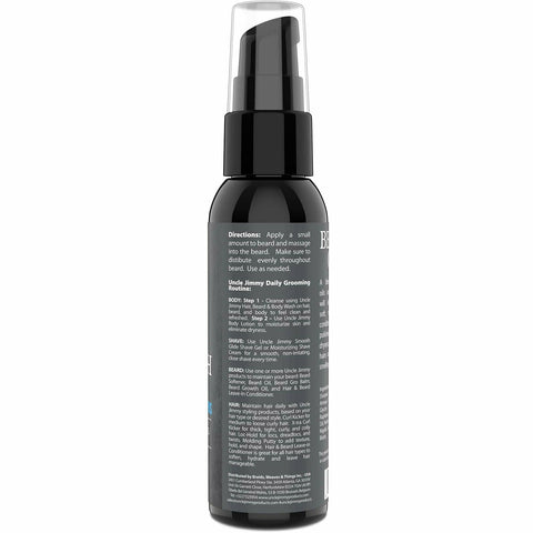 Uncle Jimmy Beard Growth Oil 2oz