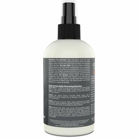 Uncle Jimmy Hair & Beard Leave-In Conditioner 8oz