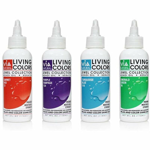 Via Natural: Living Colors Semi-Permanent Dye