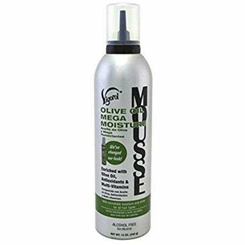 Vigorol: Olive Oil Mega Moisture Mousse 12oz